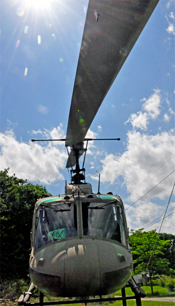 military helicopter